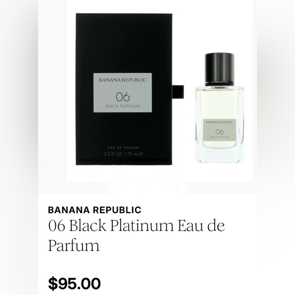 Banana Republic 06 Black Platinum Unisex Fragrance